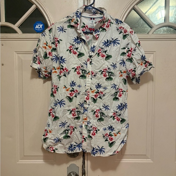 Cactus Other - Cactus White Floral Casual Shirt